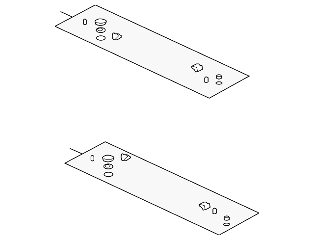 Rear Rail Mount Kit 7L6-898-200