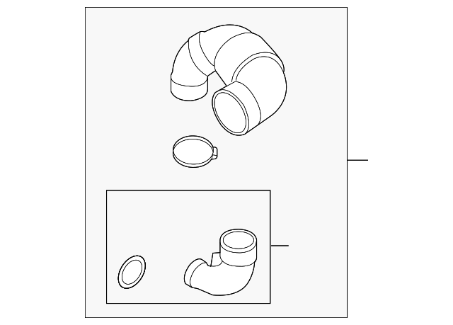 Intake Duct 5QM-129-618 - View 2