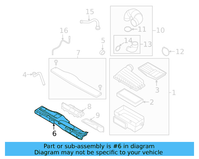 Air Inlet 5Q0-129-254-K