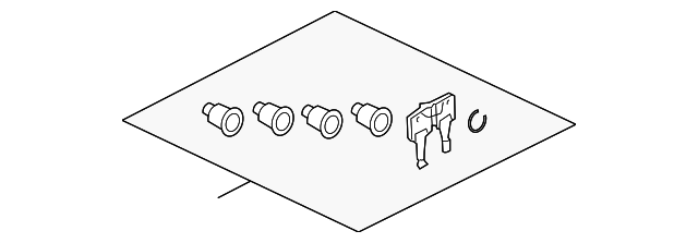 Lock Set 7L6-898-190 - View 2