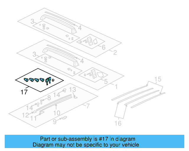 Lock Set 7L6-898-190 - View 4