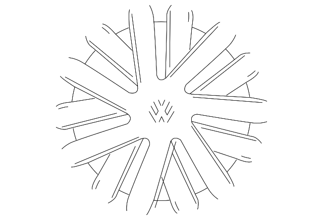 Wheel Cover 5C0-601-147-A-QLV - View 2