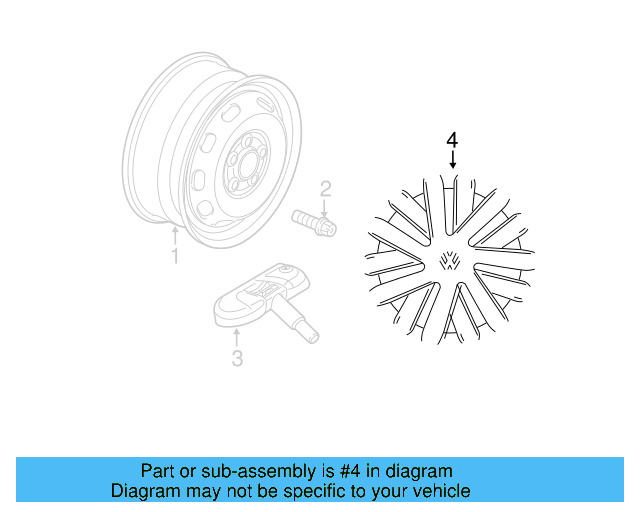 Wheel Cover 5C0-601-147-A-QLV - View 11