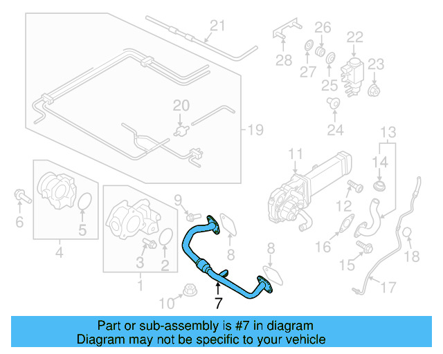 Connector Pipe 03G-131-521-AT - View 5