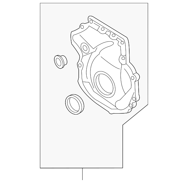 Engine Timing Cover 06K-109-210-AJ - View 8