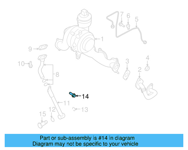 Oil Inlet Tube O N-013-851-4 - View 25