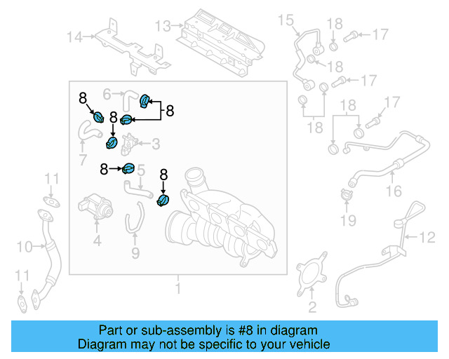 Clamp 3C0-131-483 - View 21