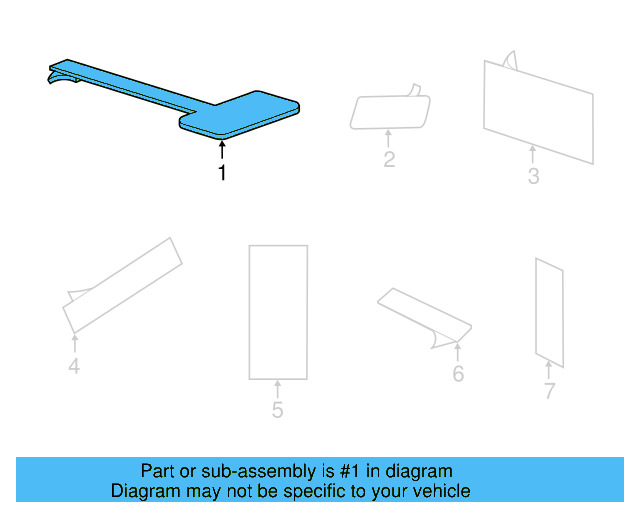 Air Bag Label 7B0-010-352 - View 2