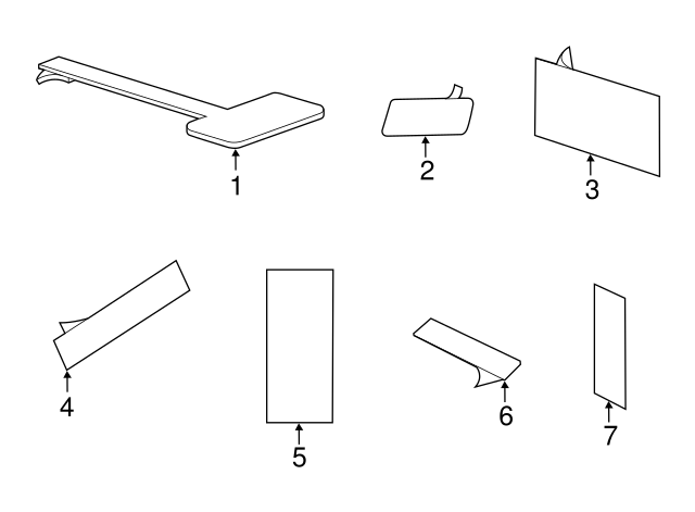 Air Bag Label 7B0-010-352
