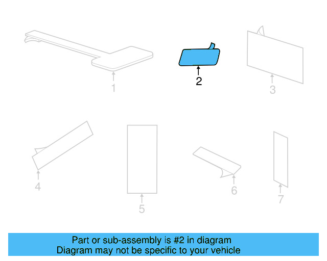 Air Bag Label 7B0-010-352 - View 4