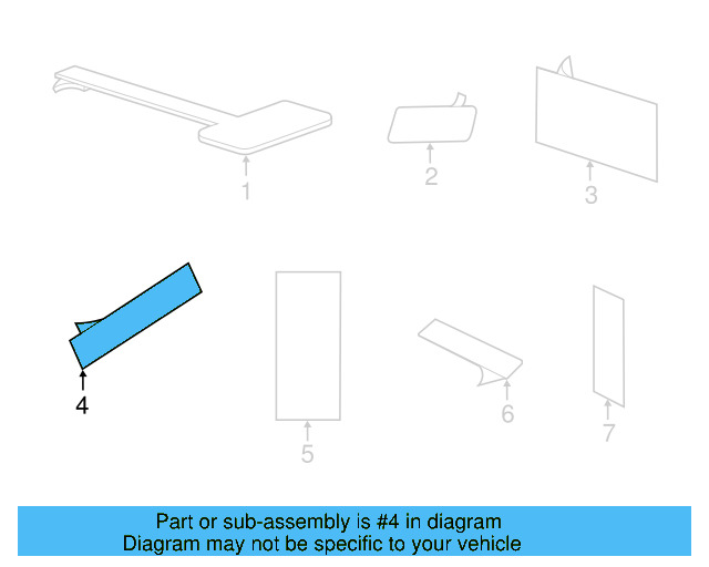 Warning Label 7B0-010-729-A - View 5