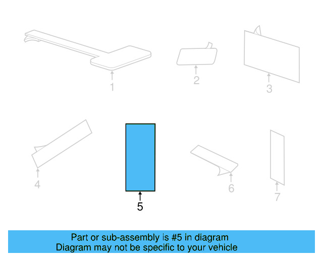 Info Label 7B0-010-507 - View 5