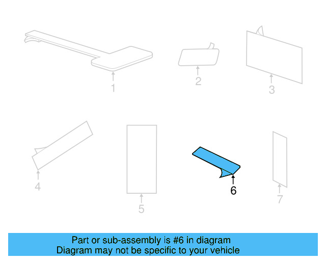 Info Label 7B0-010-507 - View 7