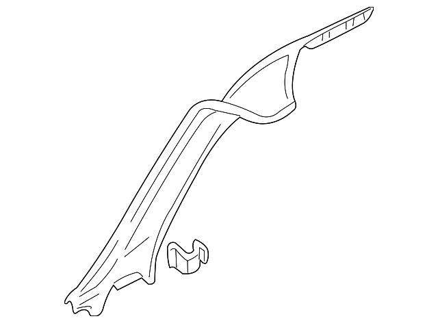 Windshield Pillar Trim 705-867-234-9XK