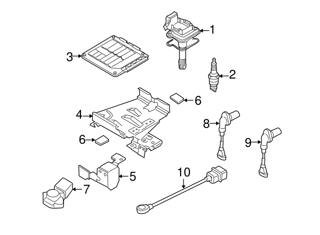 Engine Crankshaft Position Sensor 06H-906-433 - View 23