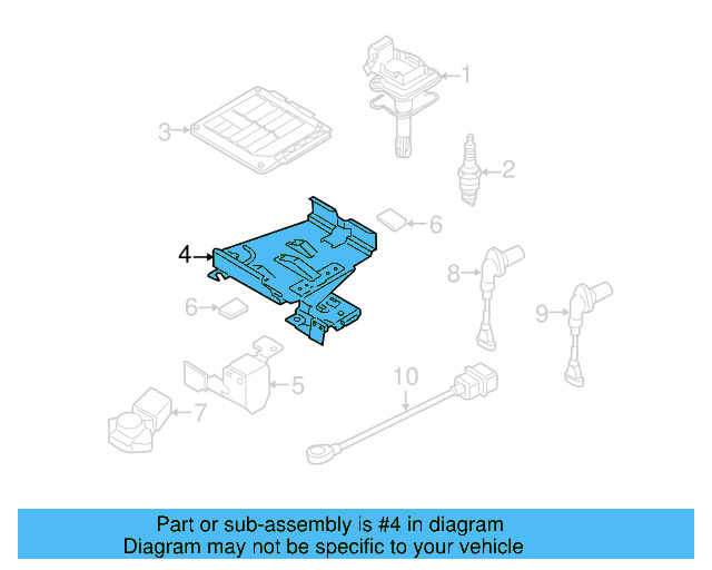 Mount Bracket 1K0-906-214-D - View 11