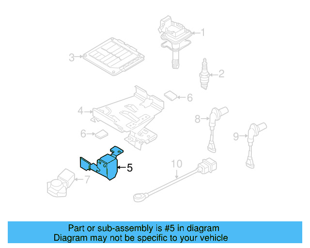 Mount Bracket 1K0-906-214-D - View 9