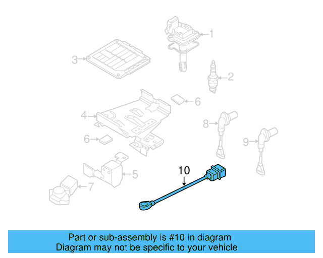 Knock Sensor 06E-905-377-J - View 9