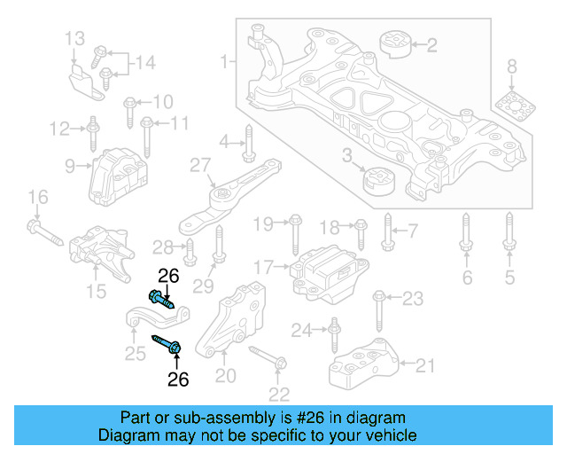 Side Support Bolt N-107-838-01