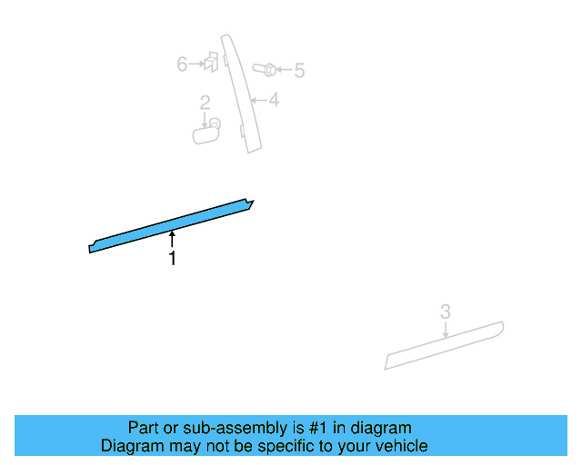 Belt Weather 1K6-839-477-A-5AP - View 2