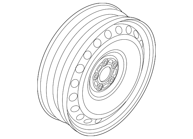Wheel 3G8-601-025-N-Z49