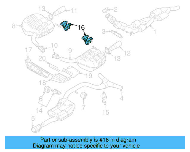 Rear Bracket 3C0-253-144-A - View 4