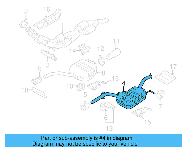 Muffler & Pipe 3C0-253-409-F - View 7