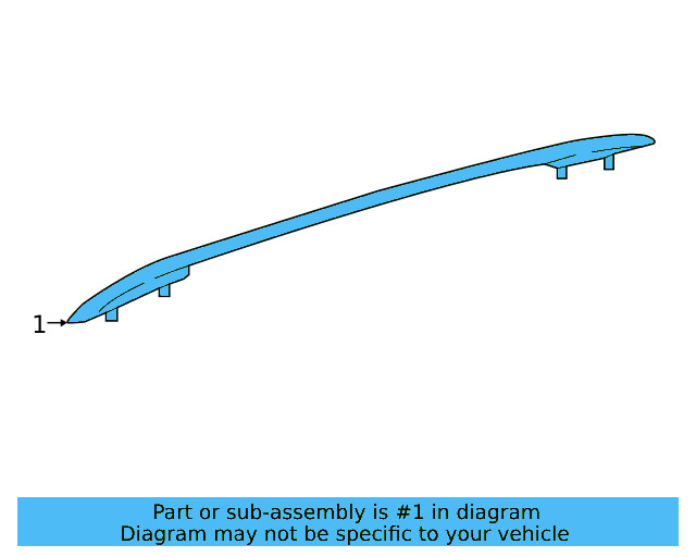 Rail 2GJ-860-044-B-UBN - View 2