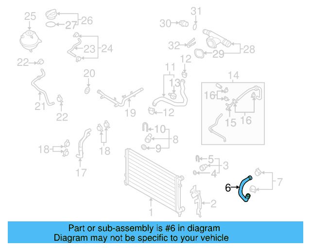 Reservoir Cap 3B0-121-321 - View 98