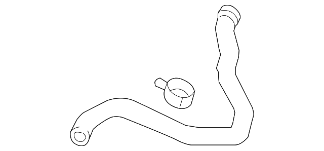 Overflow Hose 3C0-121-447-L - View 3