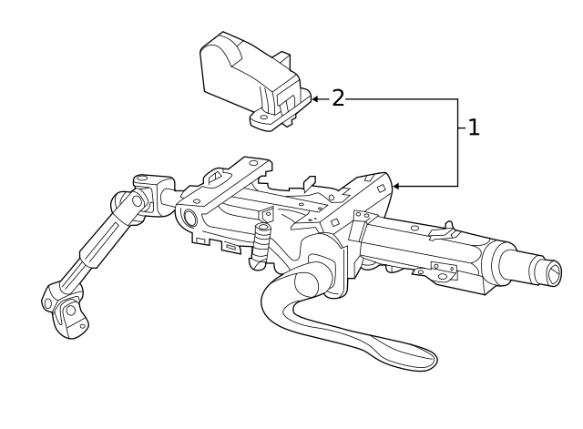 Steering Column 5QM-419-512-G