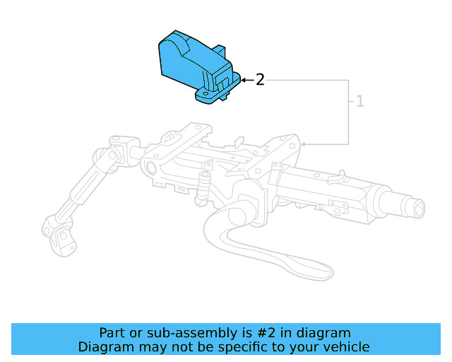 Ignition Immobilizer Module 5Q0-953-223 - View 3