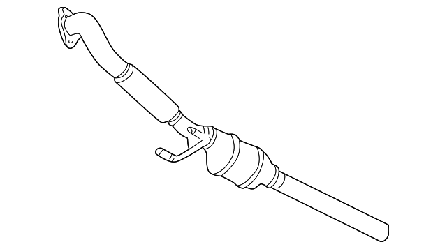 Front Pipe 1J0-254-505-PX - View 5