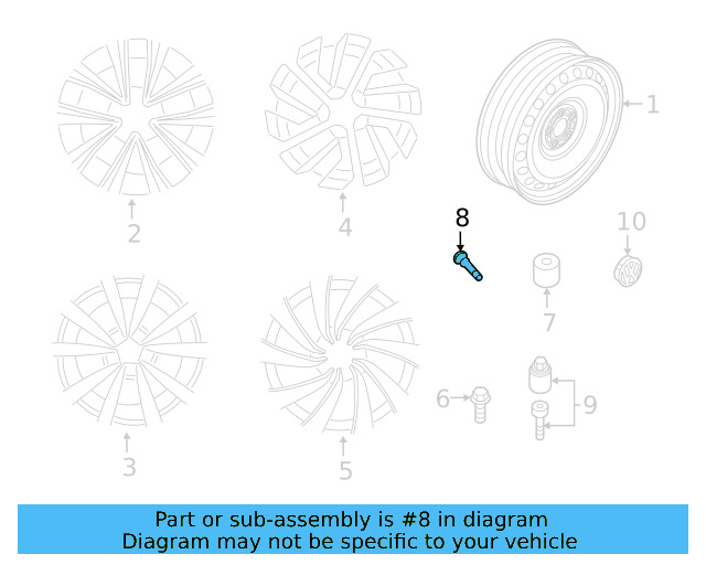 Valve Stem 839-601-361-A - View 6