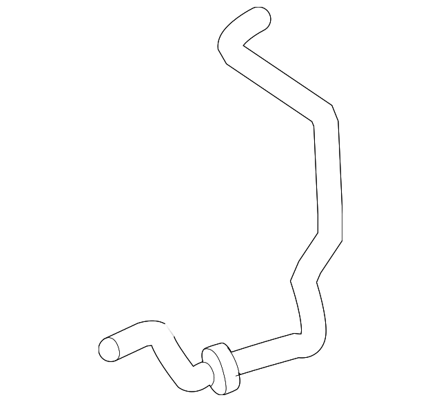 Lower Hose 3D0-122-063-CC - View 2