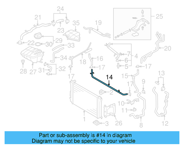 Front Pipe 3D0-121-065-FA - View 4