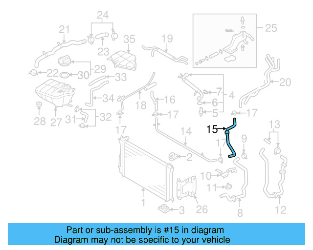 Hose 3D0-121-051-Q - View 3