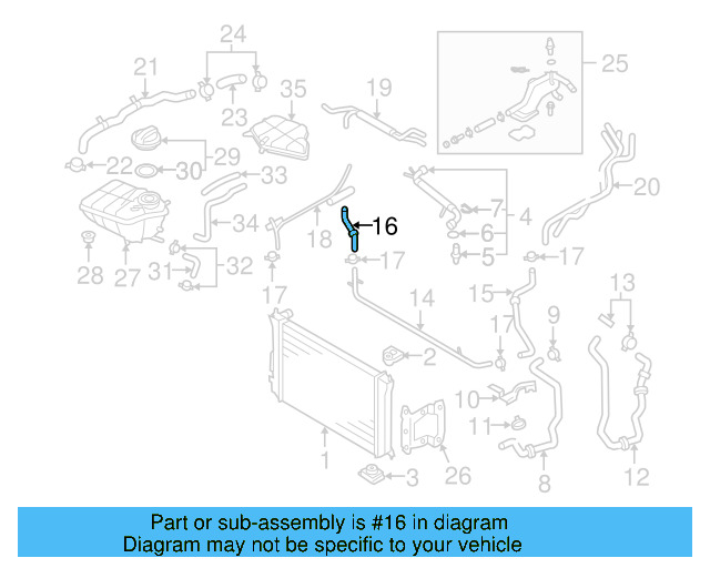 Hose 3D0-121-109-AB - View 3
