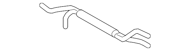 Radiator Coolant Hose 3D0-122-049-A