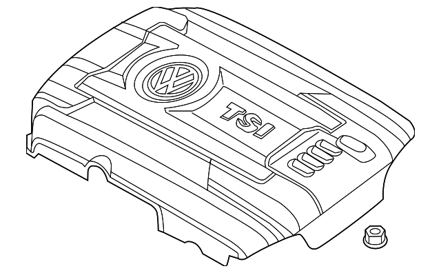 Engine Cover 06K-103-925-D - View 12