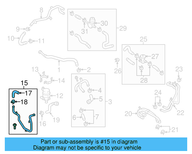 Connector Hose 7P0-121-101-J