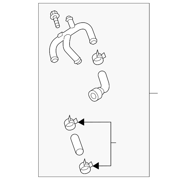 Water Manifold 7P0-121-070-F - View 6