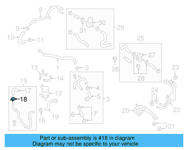 Auxiliary Pump Bracket 7P0-121-079-F