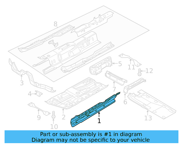 Side Sill 561-801-252-C - View 6