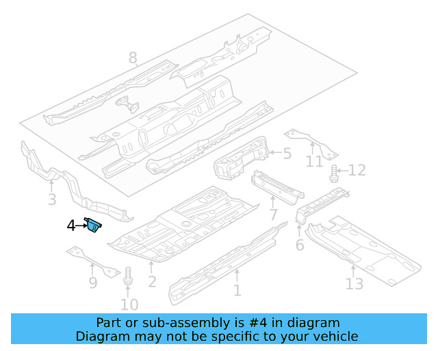 Corner Reinforced 5C0-802-173 - View 14