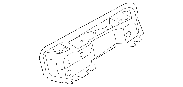Seat Mount 561-802-381 - View 2
