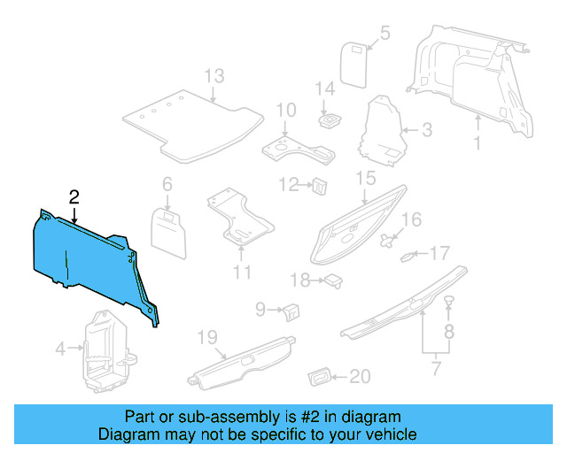 Side Cover 3B9-867-461-C-FEE - View 6