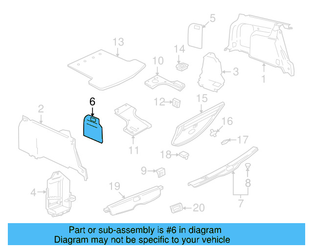 Side Cover 3B9-867-461-C-FEE - View 7