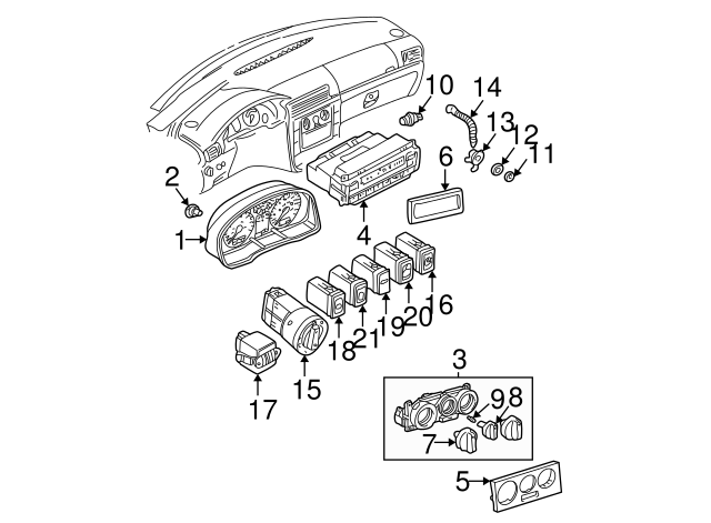 Instrument Panel Light Bulb N-017-751-2 - View 5