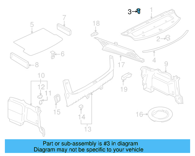 Package Tray Clamp 8D5-863-429 - View 21